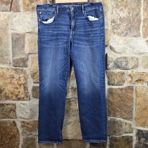 American Eagle Airflex Original Straight 38x32 38/32 Jeans